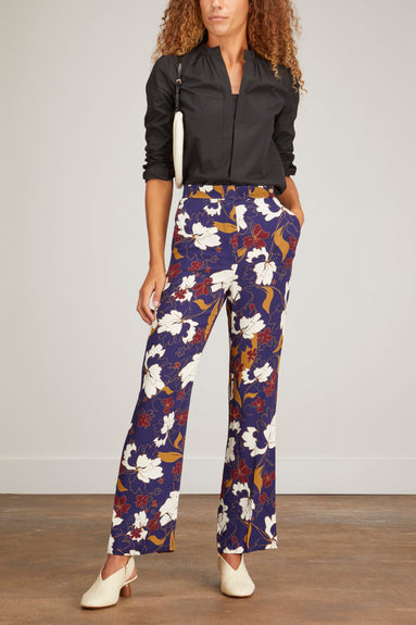 Callas Milano Tops Olympia Long Sleeve Silk Top in Black