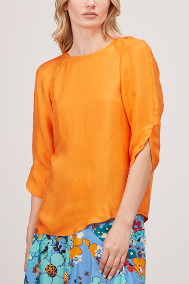 Callas Milano Tops Clarice Cady Top in Arancia