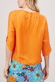 Callas Milano Tops Clarice Cady Top in Arancia