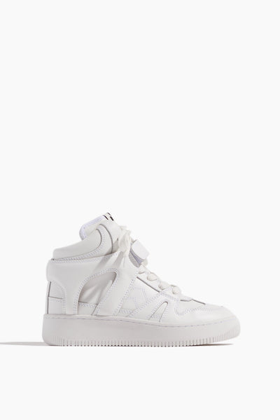 Brookle High Top Sneaker in White