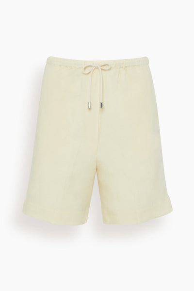 Short confort en coton couleur taupe True Nyc - Shorts Homme