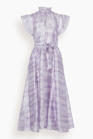 Samsoe Samsoe Karookh Long Dress in Lilac Tide – Hampden Clothing