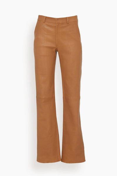 Baggy Low Rise Trousers in Fawn