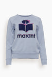 Milly Sweatshirt in Light Blue
