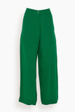 Lovebirds Pants Straight Fit Trouser in Green