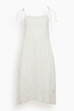 Stingray Maxi Dress in White