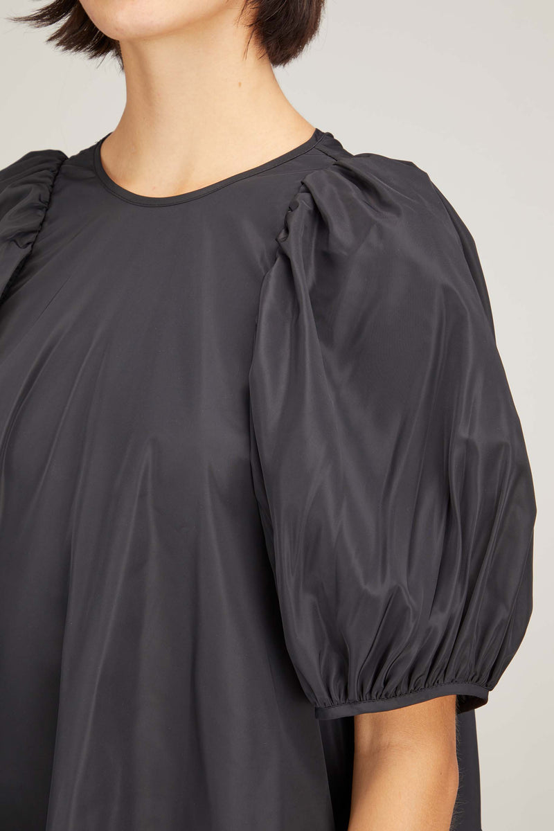 Sea Diego Denim Puff Sleeve Zip Front Dress in Multi – Hampden Clothing