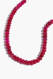 Theodosia Consignment Necklaces Red Chalcedony Candy Necklace
