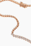 C'est Nuit Necklaces Diamond Tennis Necklace in 14K Rose Gold C'est Nuit Diamond Tennis Necklace in 14K Rose Gold