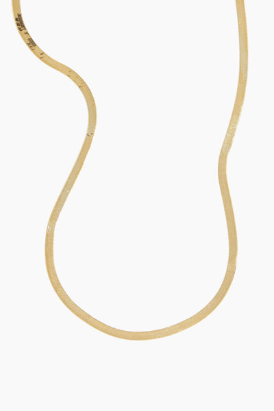 16" Herringbone Chain 2.8mm in 14K Yellow Gold