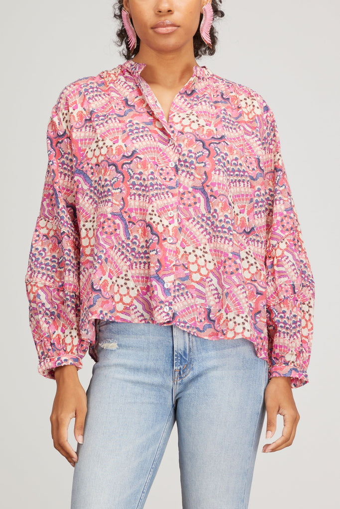 Chufy Bunnie Blouse in Jam Pink – Hampden Clothing