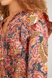 Chufy Tops Eva Blouse in Andino Brown