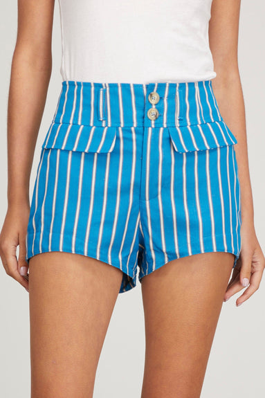 Ciao Lucia Shorts Paolo Short in Micro Stripe Ciao Lucia Paolo Short in Micro Stripe