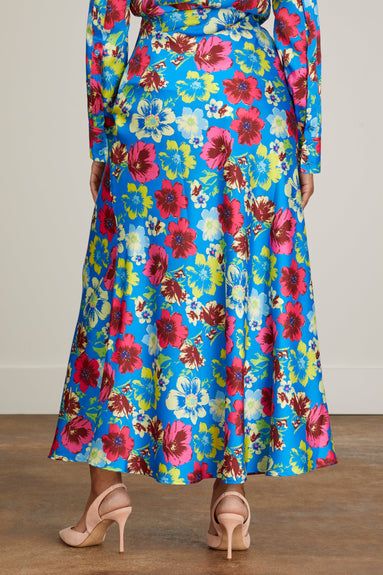 Christopher John Rogers Skirts Bias Skirt in Cunningham Floral Christopher John Rogers Bias Skirt in Cunningham Floral