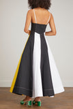 Christopher John Rogers Dresses Color Block A-Line Dress in Rainbow Multi Christopher John Rogers Color Block A-Line Dress in Rainbow Multi