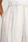 Christopher John Rogers Pants Pleated Ultra Wide Leg Trousers in Magnolia Multi Christopher John Rogers Pleated Ultra Wide Leg Trousers in Magnolia Multi