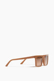 Clean Waves Sunglasses Type 02 Tall Sunglasses in Light Brown/Degrade Brown Clean Waves Type 02 Tall Sunglasses in Light Brown/Degrade Brown