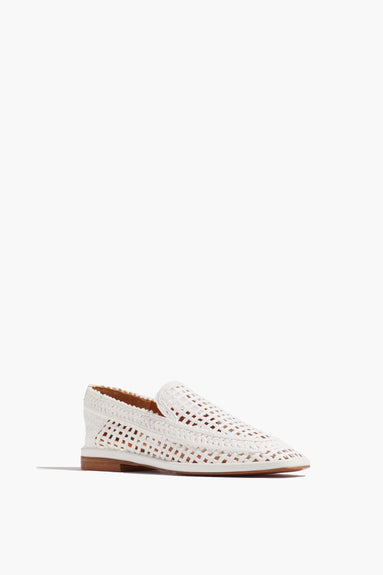 Clergerie Flats Orlana Flats in White Celu