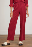 CO Pants Elastic Waist Pull On Pant in Cabernet CO Elastic Waist Pull On Pant in Cabernet
