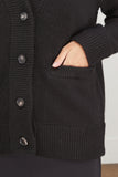 CO Sweaters Oversized Cardigan in Black