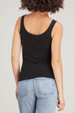 CO Tops Sweater Tank Top in Black CO Sweater Tank Top in Black