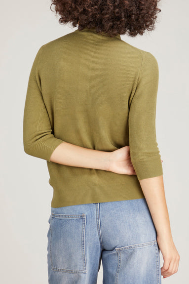 CO Tops Short Sleeve Polo in Moss CO Short Sleeve Polo in Moss