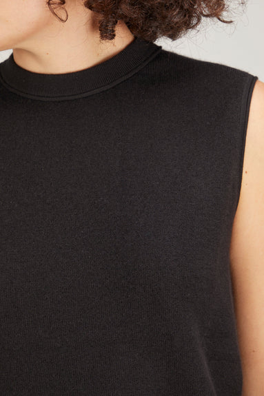CO Sweaters Sleeveless Sweater in Black