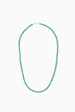 Theodosia Consignment Necklaces Heishi Candy Necklace in Aventurine Green