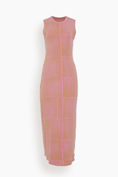Raquel Allegra Dresses Column Dress in Pink