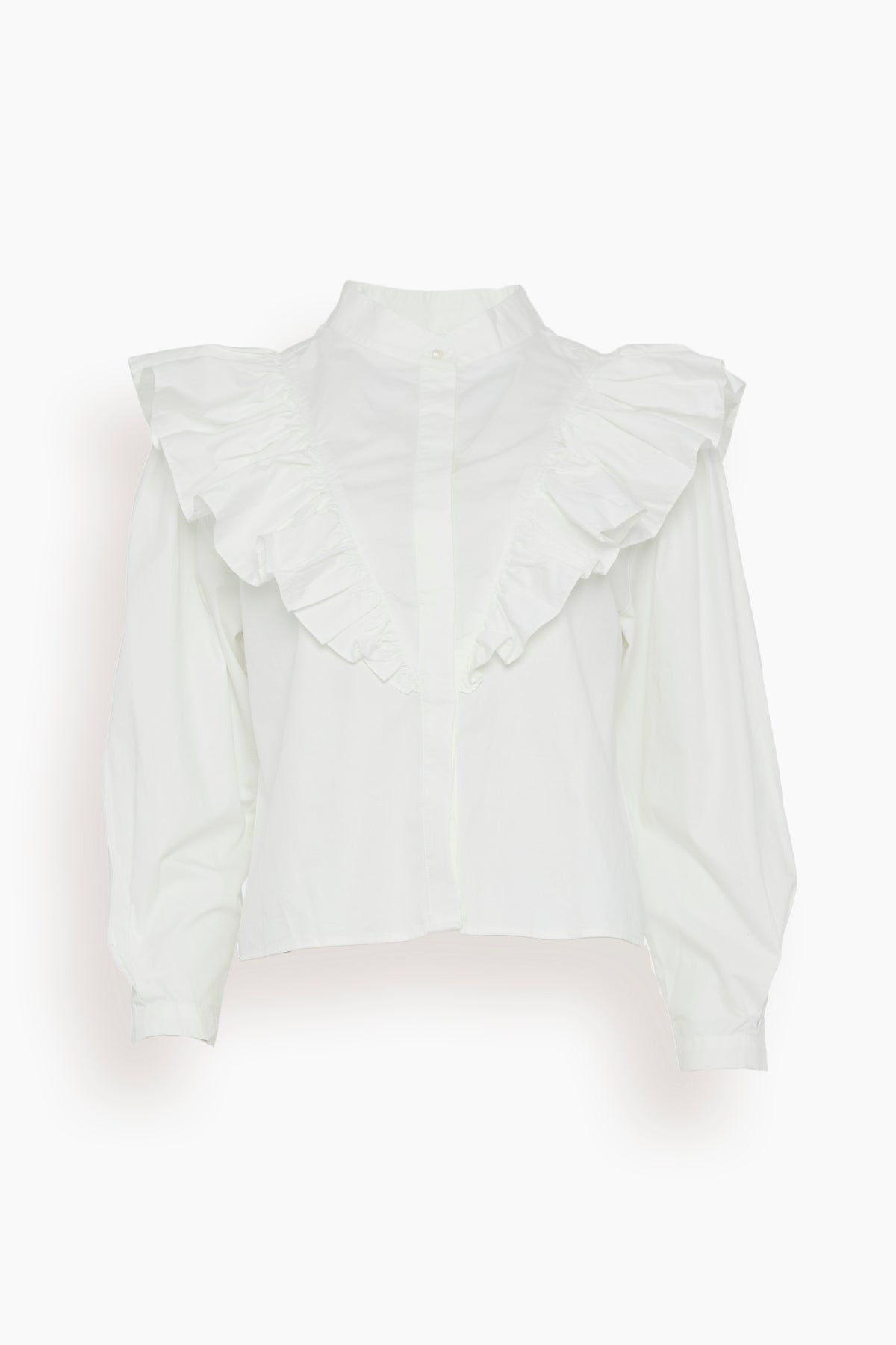 Callie Top in Washed White