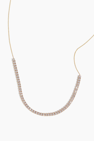 Dana Rebecca Necklaces Ava Bea Tennis Necklace in Yellow Gold