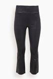 SPRWMN Pants Crop Flare Legging in Navy SPRWMN Crop Flare Legging in Navy