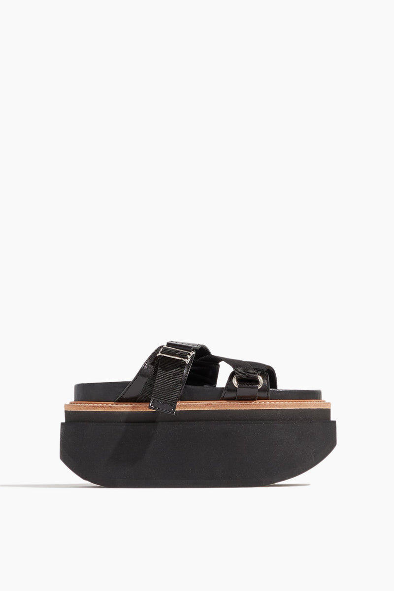 Sacai Hybrid Belt Sandals in Black – Hampden Clothing