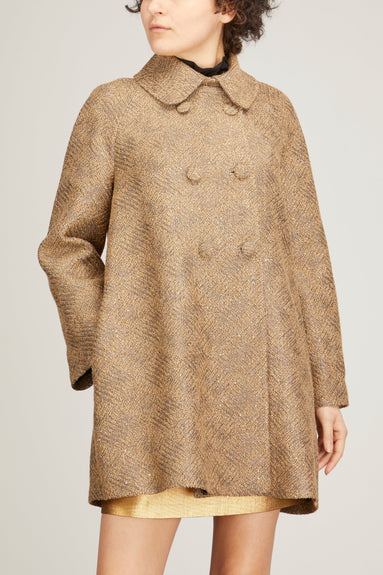 Dice Kayek Coats Coat in Gold