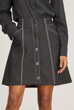 Dorothee Schumacher Skirts Casual Attraction Skirt in Pure Black