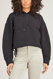 Dorothee Schumacher Jackets Casual Coolness Hoodie in Pure Black