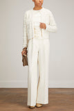 Dorothee Schumacher Sweaters Charming Texture Cardigan in Camellia White Dorothee Schumacher Charming Texture Cardigan in Camellia White