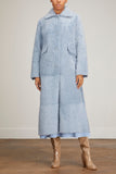 Dorothee Schumacher Coats Cozy Attraction Coat in Blurred Blue Dorothee Schumacher Cozy Attraction Coat in Blurred Blue