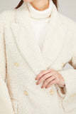 Dorothee Schumacher Jackets Cozy Statement Jacket in Cotton White
