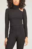 Dorothee Schumacher Tops Emotional Essence Blouse in Pure Black