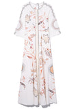 Dorothee Schumacher Clothing Havana Dream Dress in Cognac Flower Dream
