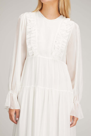 Dorothee Schumacher Dresses Love Of Lightness Dress in Camellia White