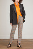 Dorothee Schumacher Pants Modern Heritage Pant in Bonotto Check Orange Dorothee Schumacher Modern Heritage Pant in Bonotto Check Orange