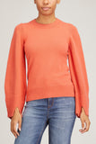 Dorothee Schumacher Sweaters Modern Statements Crewneck Pullover in Coral Pink