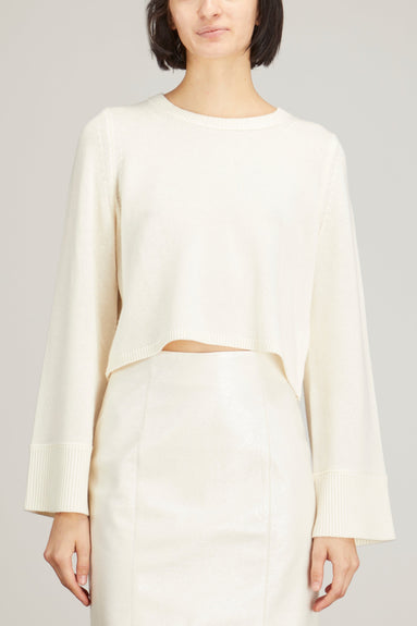 Dorothee Schumacher Sweaters Modern Statements Pullover in Camellia White