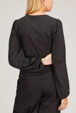 Dorothee Schumacher Tops Playful Volume Shirt-Blouse in Pure Black