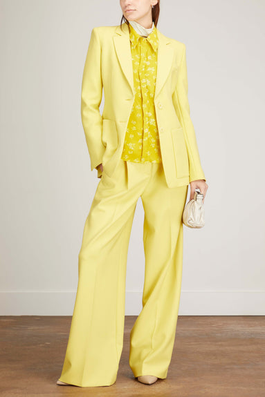 Dorothee Schumacher Pants Refreshing Ambition Pants in Bright Yellow