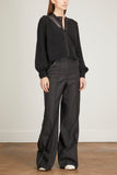 Dorothee Schumacher Sweaters Seductive Lace Cardigan in Pure Black