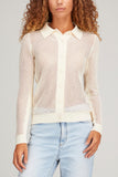 Dorothee Schumacher Jackets Sporty Cool Cardigan in Soft Creme