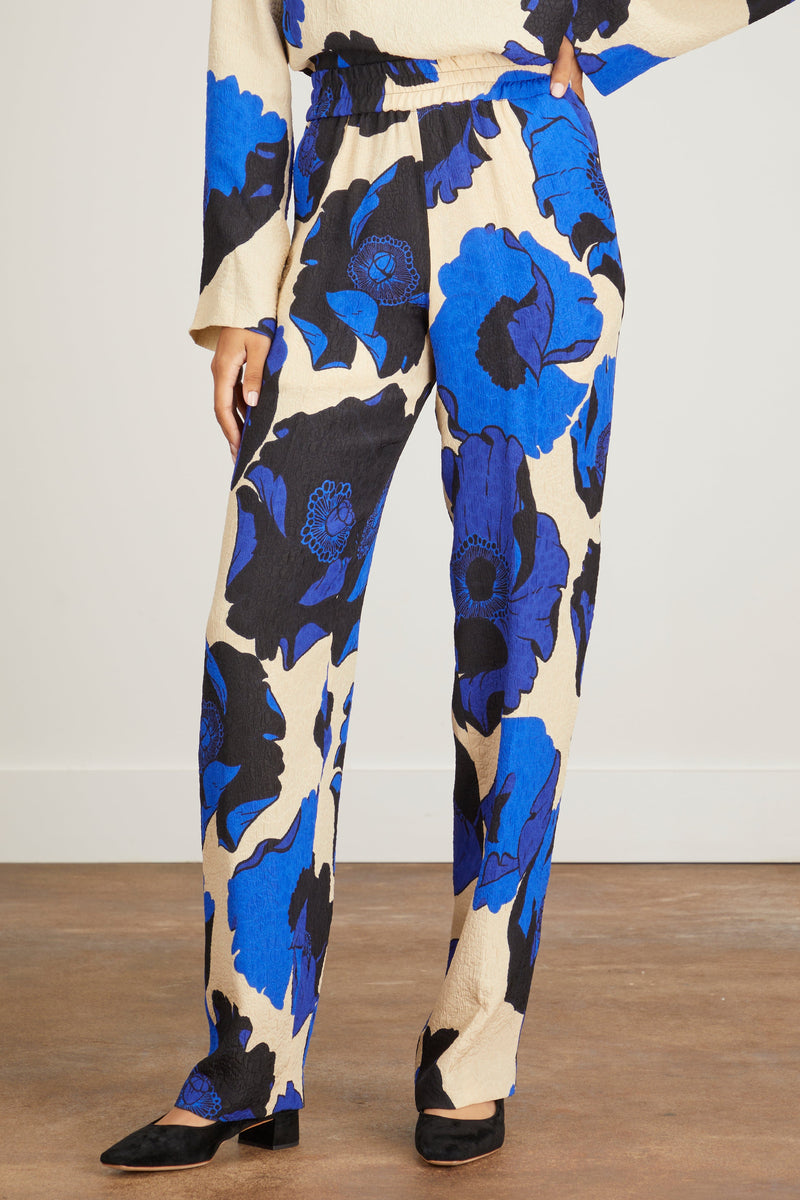 Dries Van Noten Palacos Pant in Blue – Hampden Clothing